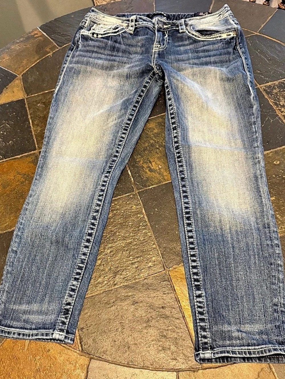 VIGOSS CAPRI Bootcut Jeans Blue Size 7/8